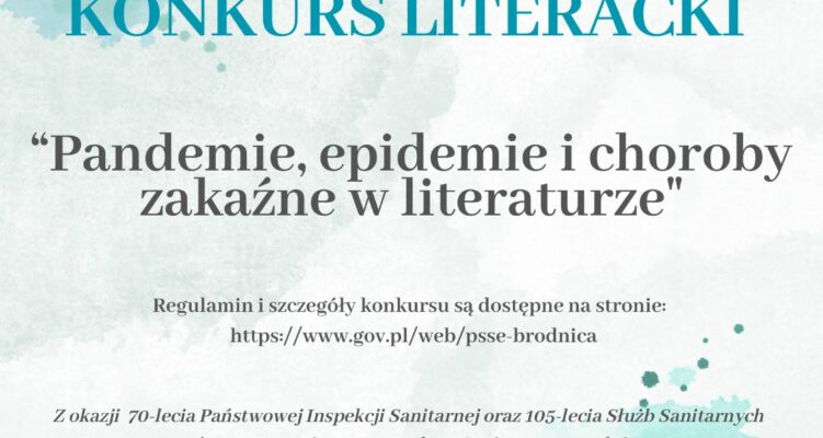 „Pandemie, epidemie i choroby zakaźne w literaturze”