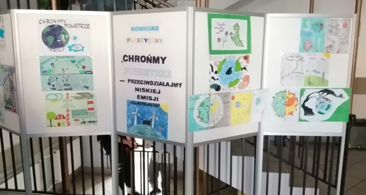 Konkurs plastyczny „Chrońmy powietrze – przeciwdziałajmy niskiej emisji”