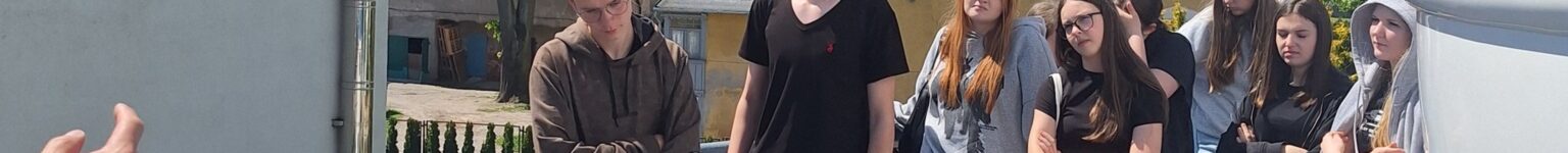 Wizyta uczniów z Wąbrzeźna